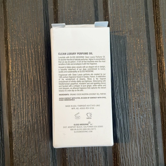 Gloss Moderne - Clean Luxury Roll on Perfume Oil - RÊVES - Picture 8 of 12